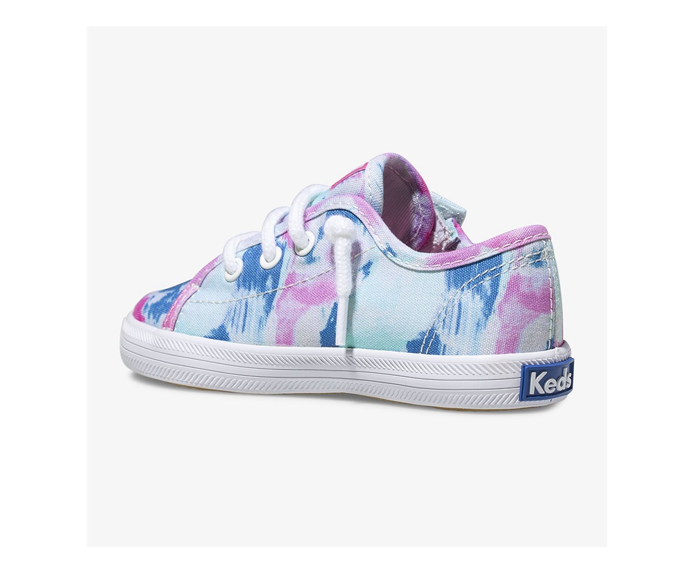 Zapatillas Keds Niños Blancas/Rosas - Kickstart Jr. - 435-KNZAVI